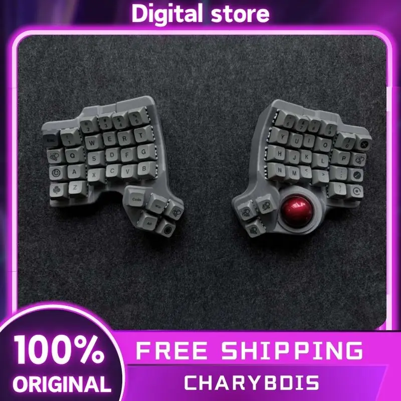 Weekin Charybdis Trackball Сплит-клавиатура MK1 Механические клавиатуры Комплект Bluetooth Двухрежимный ZMK Проводной QMK с возможностью горячей замены Игровой заказ
Weekin Charybdis Trackball Сплит-клавиатура MK1 Механические клавиатуры Комплект Bluetooth Двухрежимный ZMK Проводной QMK с возможностью горячей замены Игровой заказ
