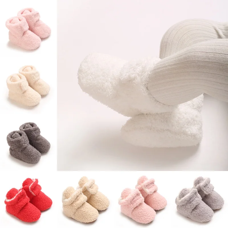 Baby Learning Walk Shoes, Fuzzy Warm Winter Booties, Adjustable Velcro Soft Casual Footwear for Infant Boys Girls 0-1 Year
Baby Learning Walk Shoes, Fuzzy Warm Winter Booties, Adjustable Velcro Soft Casual Footwear for Infant Boys Girls 0-1 Year
