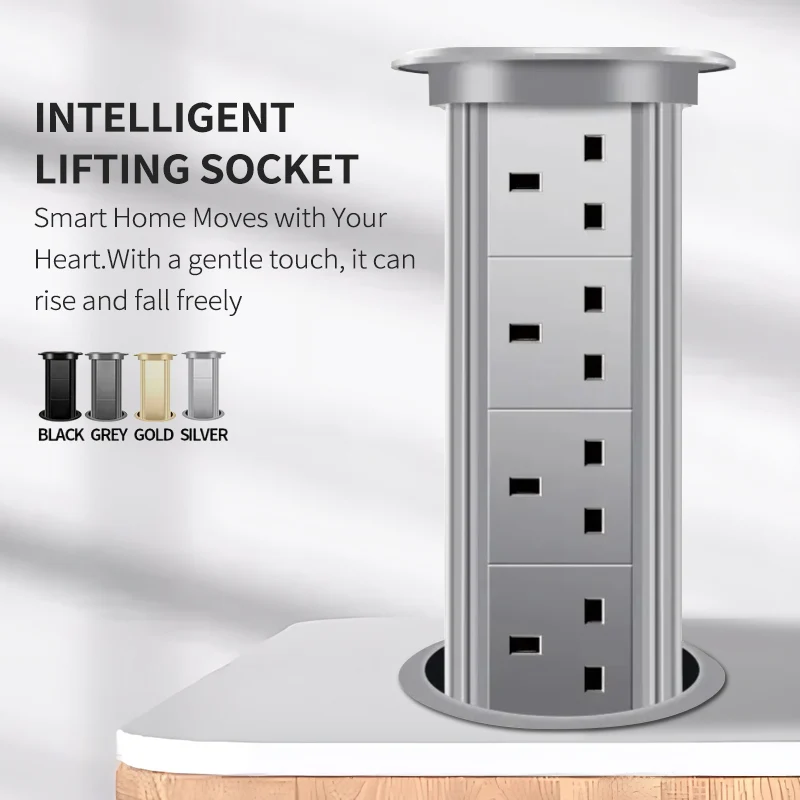Motorized Pop up Socket Wireless Charger Automatic Power Plug Desktop Worktop Table,Eu Fr Socket USB Type-C Lift Socket
Motorized Pop up Socket Wireless Charger Automatic Power Plug Desktop Worktop Table,Eu Fr Socket USB Type-C Lift Socket