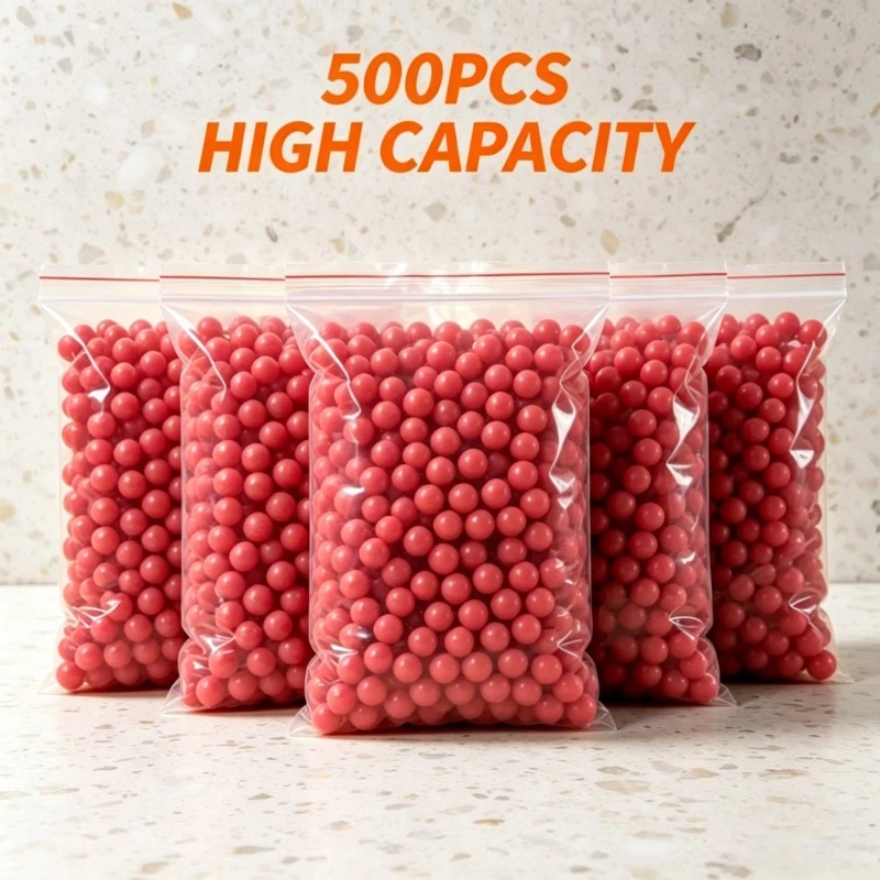 2026 New 500pcs 5.7mm Red Rubber Balls for Toy Guns Soft Safe Elastic Ammo Refill Outdoor Shooting Game Accessories
2026 New 500pcs 5.7mm Red Rubber Balls for Toy Guns Soft Safe Elastic Ammo Refill Outdoor Shooting Game Accessories