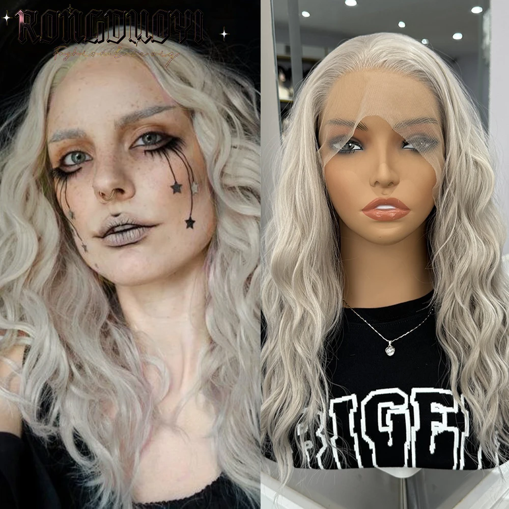 RDY Light Grey Bob Wig Synthetic Frontal Lace Wigs For Women Short Hair Grey Wig Cosplay Synthetic Lace Wig Ready To Wear Party
RDY Light Grey Bob Wig Synthetic Frontal Lace Wigs For Women Short Hair Grey Wig Cosplay Synthetic Lace Wig Ready To Wear Party