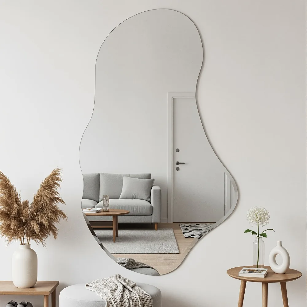 Irregular Wall Mirror Wall Mirrors Decorative Black Modern Asymmetrical Abstract Mirror for Bathroom Bedroom Living Room Entryway Hallway
Irregular Wall Mirror Wall Mirrors Decorative Black Modern Asymmetrical Abstract Mirror for Bathroom Bedroom Living Room Entryway Hallway