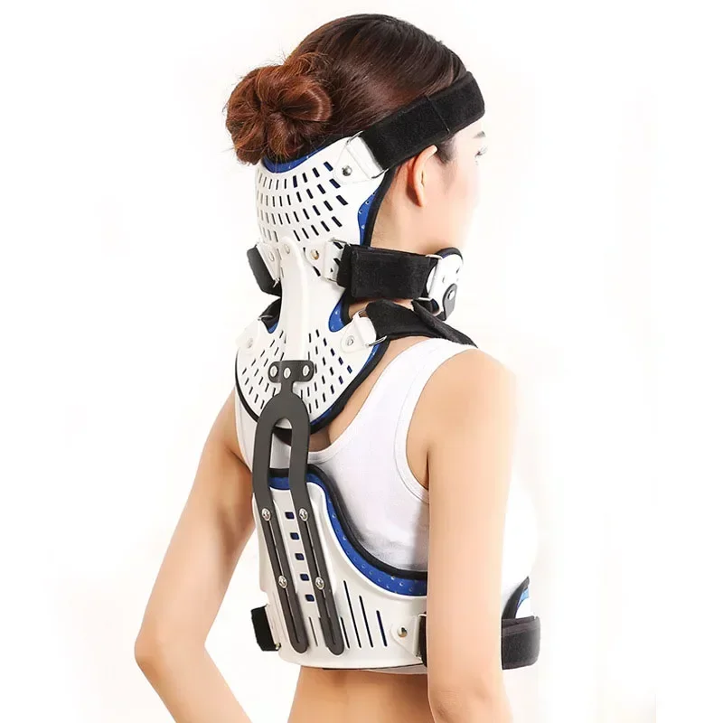 Adjustable Cervical Collar Spine Thoracic Orthosis Head Chest Neck Fixed Brace Posture Corrector Support
Adjustable Cervical Collar Spine Thoracic Orthosis Head Chest Neck Fixed Brace Posture Corrector Support