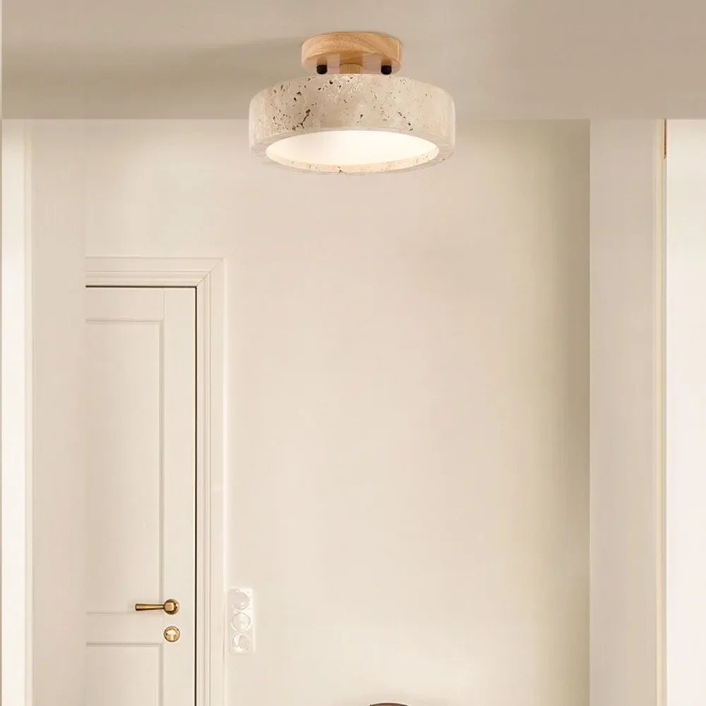 Wabi Sabi Yellow Marble Ceiling Light Lobby Entrance Corridor Balcony Restaurant Hotel Aisle Travertine Balcony Decorative Lamp
Wabi Sabi Yellow Marble Ceiling Light Lobby Entrance Corridor Balcony Restaurant Hotel Aisle Travertine Balcony Decorative Lamp