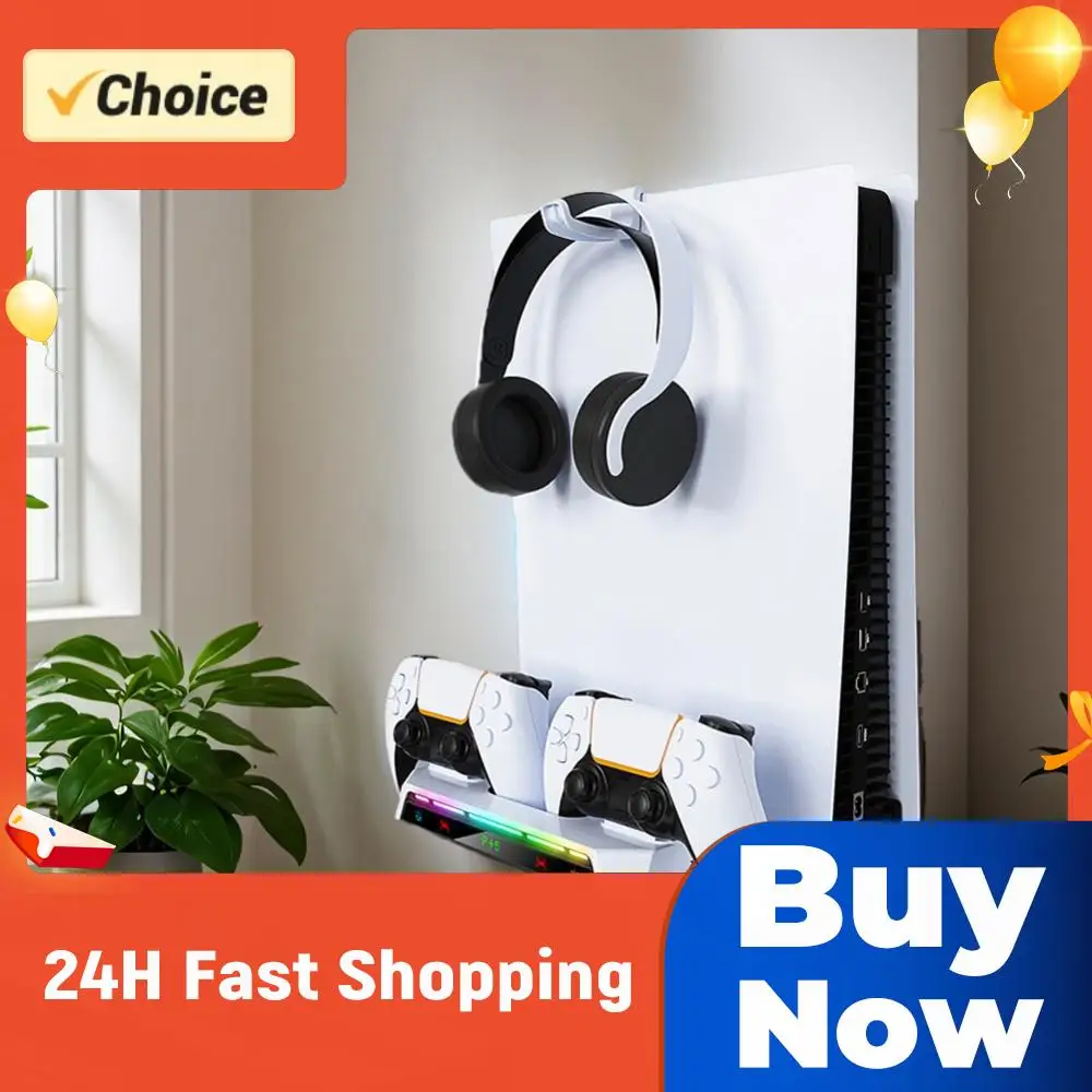 Комплект для настенного крепления и зарядная станция с держателем для гарнитуры, металлическая настенная подставка для зарядки для PS5 и PS5 Slim (дисковая и цифровая версии)
Комплект для настенного крепления и зарядная станция с держателем для гарнитуры, металлическая настенная подставка для зарядки для PS5 и PS5 Slim (дисковая и цифровая версии)