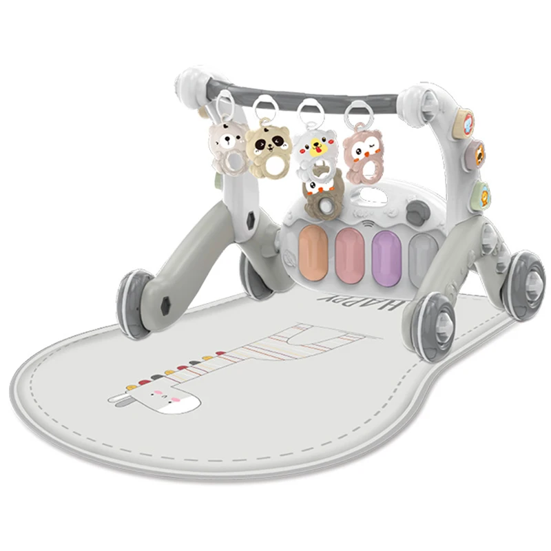 Baby Walker 2 in 1 Fitness Frame with Music & Light Early Education Baby Trolly Fitness Rack Pedal Piano Toy for Newborn Infants
Baby Walker 2 in 1 Fitness Frame with Music & Light Early Education Baby Trolly Fitness Rack Pedal Piano Toy for Newborn Infants