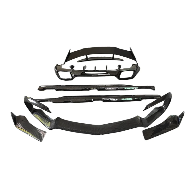 Используется для обновления AMG GT/GTS, высококачественный комплект кузова из углеродного волокна, R-стиль, передняя губа, задний диффузор, боковая юбка, задний спойлер, комплект кузова 
Используется для обновления AMG GT/GTS, высококачественный комплект кузова из углеродного волокна, R-стиль, передняя губа, задний диффузор, боковая юбка, задний спойлер, комплект кузова