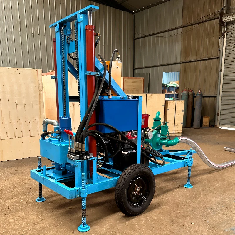 150 м 180 м 200 м 250 м глубина настраиваемая дизельная гидравлическая гусеничная буровая установка для водяных скважин
150 м 180 м 200 м 250 м глубина настраиваемая дизельная гидравлическая гусеничная буровая установка для водяных скважин