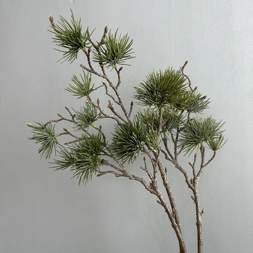 DIY Bonsai Decor Green Artificial Pine Branch Luxury Plastic Pine Trees Plants Elegant Realistic Fake Plants Living Room Decor
DIY Bonsai Decor Green Artificial Pine Branch Luxury Plastic Pine Trees Plants Elegant Realistic Fake Plants Living Room Decor
