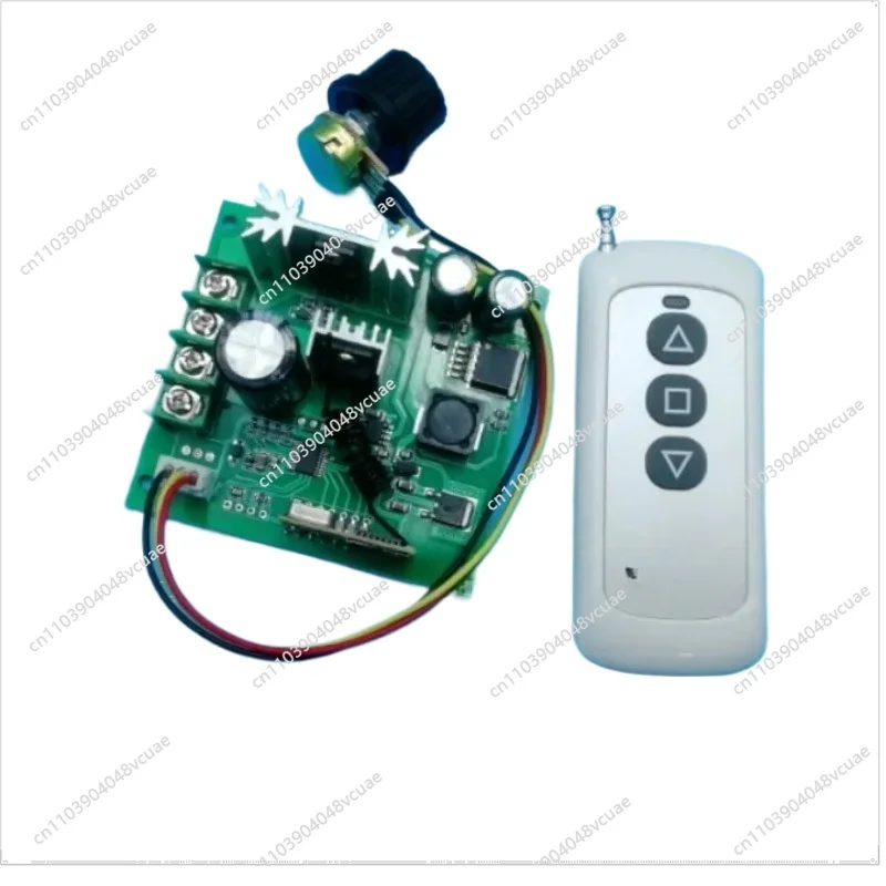 For Wireless Remote Control DC Motor Governor 12v24pwm Stepless Speed Regulating Switch 10A Controller
For Wireless Remote Control DC Motor Governor 12v24pwm Stepless Speed Regulating Switch 10A Controller