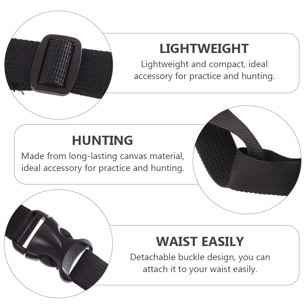 Arrow Bag Outdoor Hunting Accessory Lightweight Compact Canvas Material Detachable Buckle Design for Practice and Hunting
Arrow Bag Outdoor Hunting Accessory Lightweight Compact Canvas Material Detachable Buckle Design for Practice and Hunting