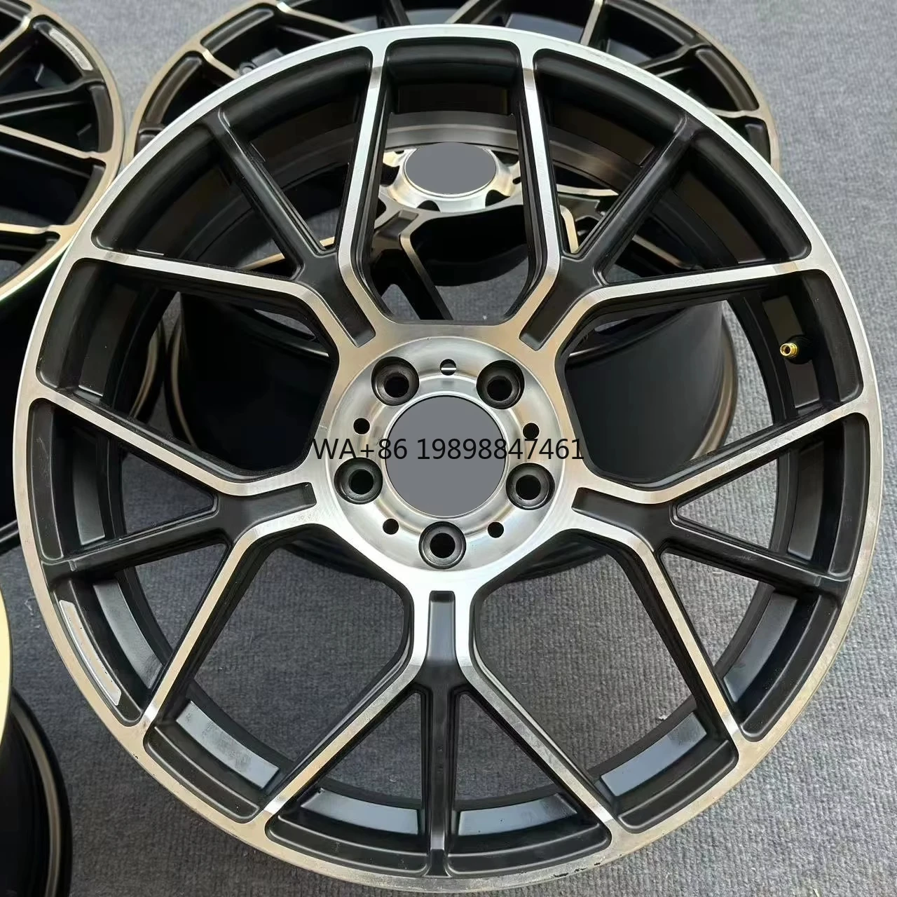 for Alloy Forged Multi-Spoke Monoblock Wheels Matte Black 19 112MM PCD 35mm ET New Aluminum Aftermarket Application
for Alloy Forged Multi-Spoke Monoblock Wheels Matte Black 19 112MM PCD 35mm ET New Aluminum Aftermarket Application