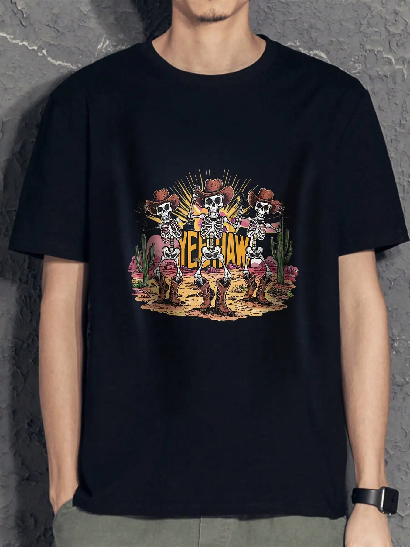 Interesting Street Dance Skeleton Printed T-Shirt, Suitable For Outdoor Activities And Comfortable Daily Wear, T Shirt Men, Exce
Interesting Street Dance Skeleton Printed T-Shirt, Suitable For Outdoor Activities And Comfortable Daily Wear, T Shirt Men, Exce