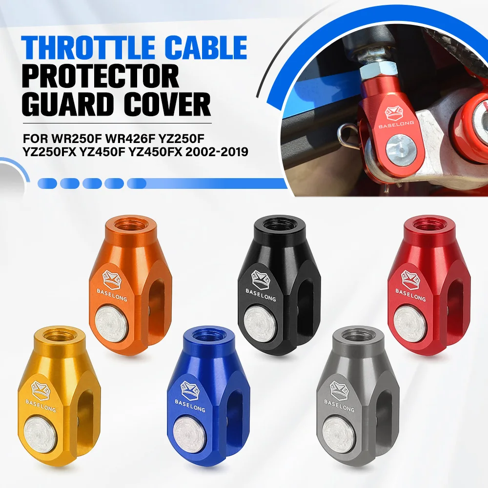 For Yamaha WR250F WR426F YZ250F YZ250FX YZ450F YZ450FX 2002-2018 2019 Throttle Cable Protector Guard Cover CNC Rear Brake Clevis
For Yamaha WR250F WR426F YZ250F YZ250FX YZ450F YZ450FX 2002-2018 2019 Throttle Cable Protector Guard Cover CNC Rear Brake Clevis
