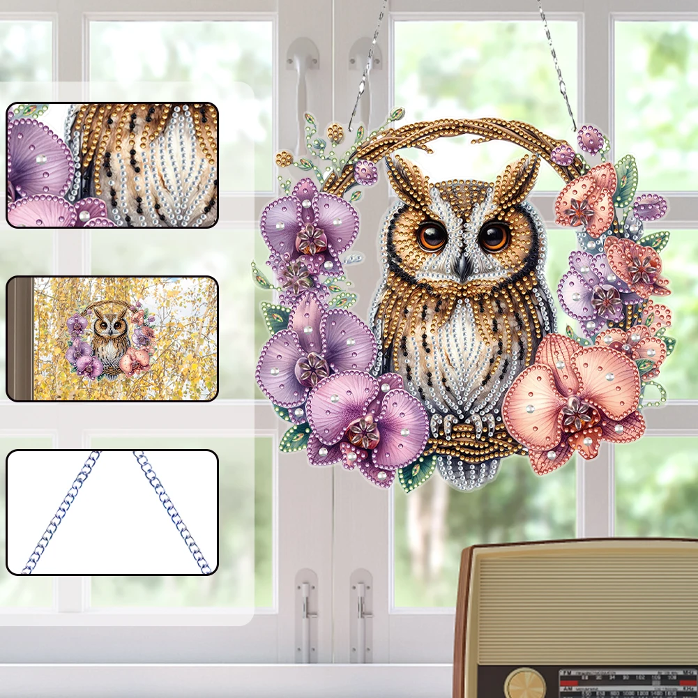 Hanging Diamond Art Kits DIY Paint by Numbers Crystal Diamond Embroidery for Home Decoration and Gift
Hanging Diamond Art Kits DIY Paint by Numbers Crystal Diamond Embroidery for Home Decoration and Gift