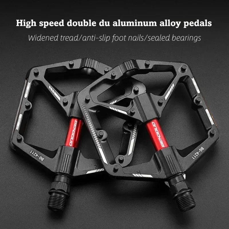 Педали для горного велосипеда, легкие противоскользящие 10-контактные подшипники DU, герметичная хромолитическая стальная ось для шоссейных велосипедов MTB, велоспорта
Педали для горного велосипеда, легкие противоскользящие 10-контактные подшипники DU, герметичная хромолитическая стальная ось для шоссейных велосипедов MTB, велоспорта