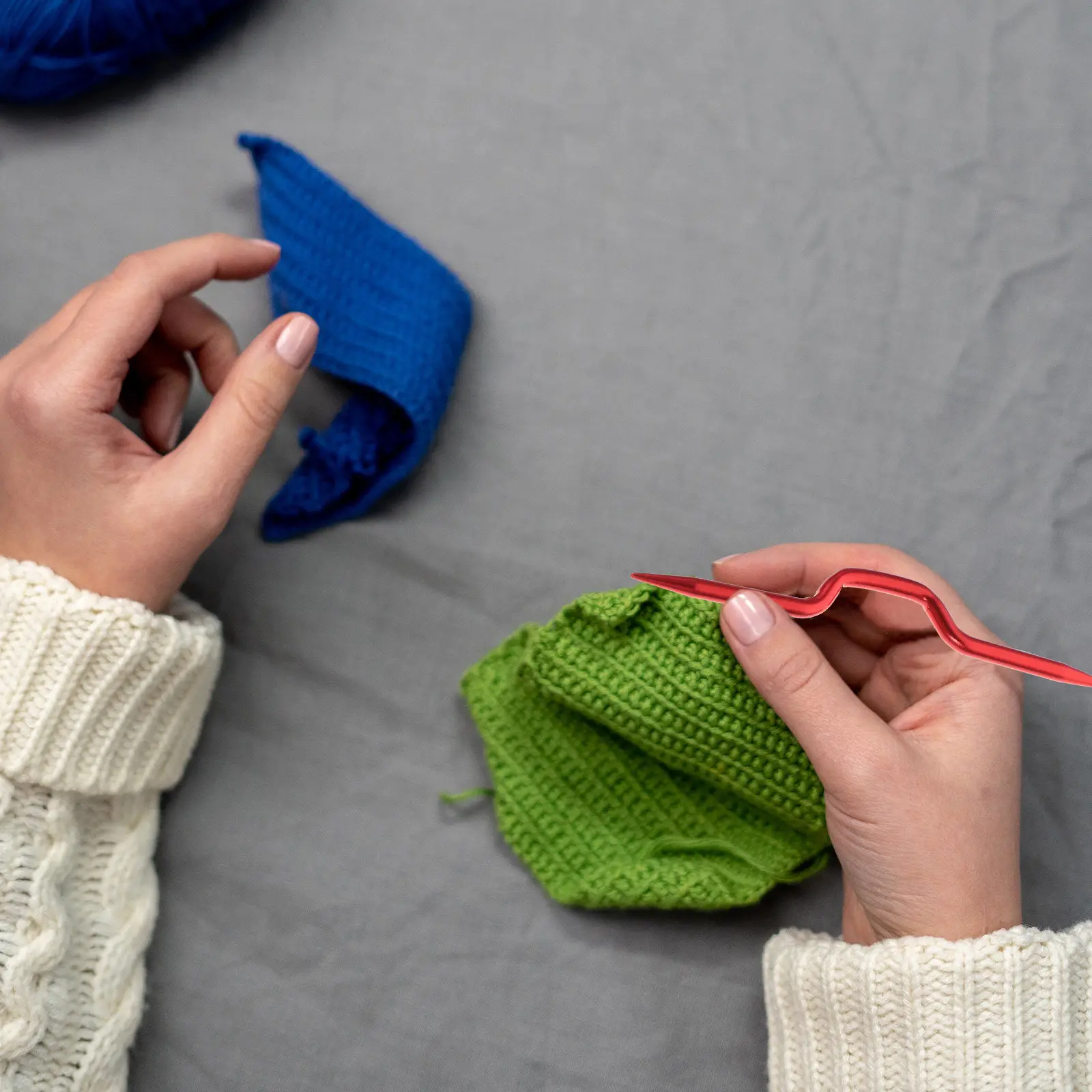 3Pcs Knitting Cable Needles Tool Sweater Hooks Crochet Colorful Stitch Holders Bent Knitting Needles Cable Stitch Holders
3Pcs Knitting Cable Needles Tool Sweater Hooks Crochet Colorful Stitch Holders Bent Knitting Needles Cable Stitch Holders