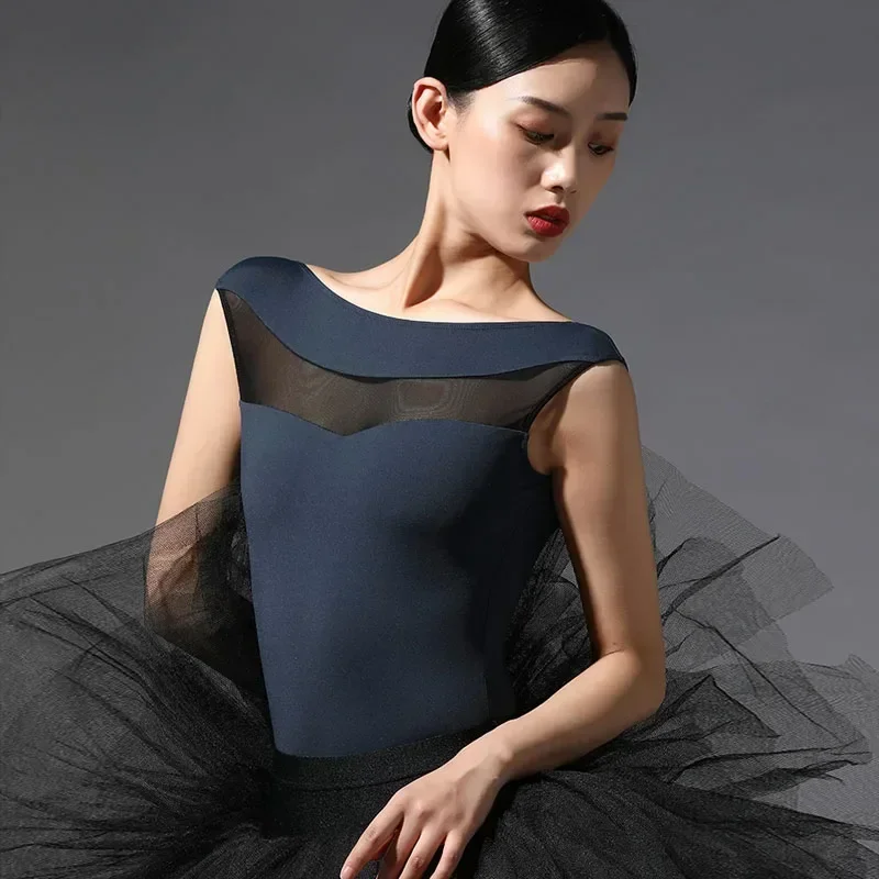 Women Ballet Dance Leotards Ballerina Gymnastics Leotard Bodysuits Mesh Splice Adult Ballet Dance Wear
Women Ballet Dance Leotards Ballerina Gymnastics Leotard Bodysuits Mesh Splice Adult Ballet Dance Wear