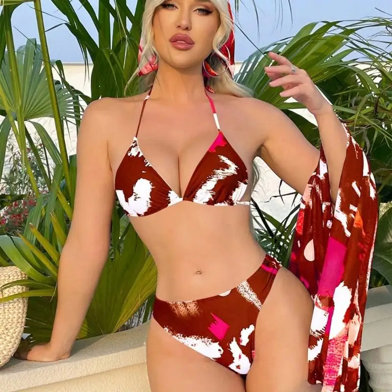 M5TC Flexible Women Swimsuit Four Piece Swimming Skirt Clothing Headscarf for Pool
M5TC Flexible Women Swimsuit Four Piece Swimming Skirt Clothing Headscarf for Pool