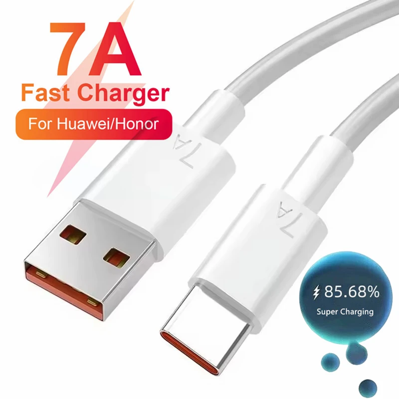 7A 100W Fast Charging Type C Cable for Huawei P50 Honor 200 Magic 5 Xiaomi 13 Redmi Note 14 POCO X5 Pro Quick Charge USB Cables
7A 100W Fast Charging Type C Cable for Huawei P50 Honor 200 Magic 5 Xiaomi 13 Redmi Note 14 POCO X5 Pro Quick Charge USB Cables