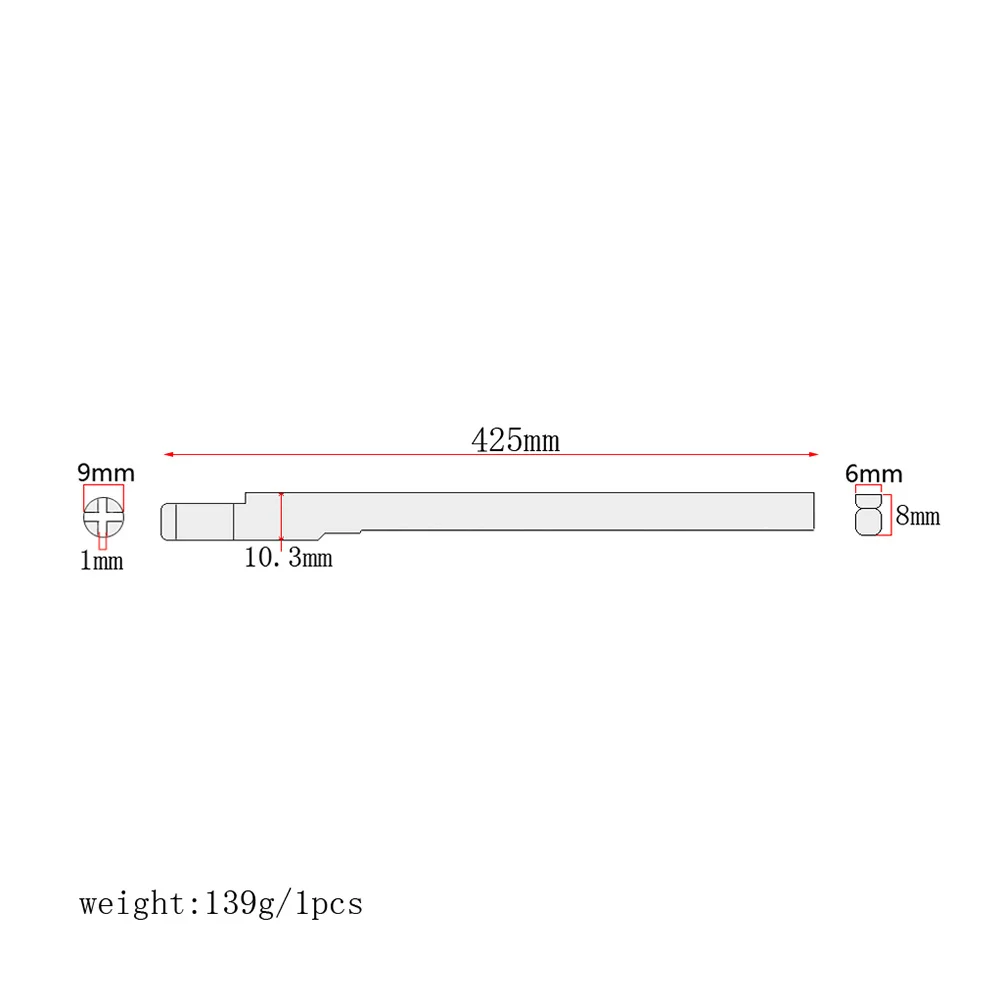 Blue 230Mm Steel 2 Way Truss Rod For Guitar Repair Hard Texture Lightweight Truss Rod Replacement Instrument Part
Blue 230Mm Steel 2 Way Truss Rod For Guitar Repair Hard Texture Lightweight Truss Rod Replacement Instrument Part
