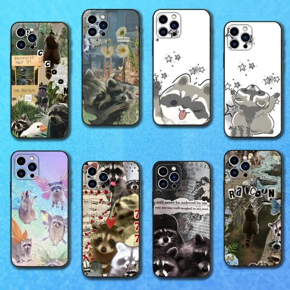 Animal Raccoon Cute Phone Case For iPhone 17,16,15,14,13,12,11 Plus,Pro Max,XS,X,XR,SE,Mini,8,7,Soft Silicone Black Cover
Animal Raccoon Cute Phone Case For iPhone 17,16,15,14,13,12,11 Plus,Pro Max,XS,X,XR,SE,Mini,8,7,Soft Silicone Black Cover