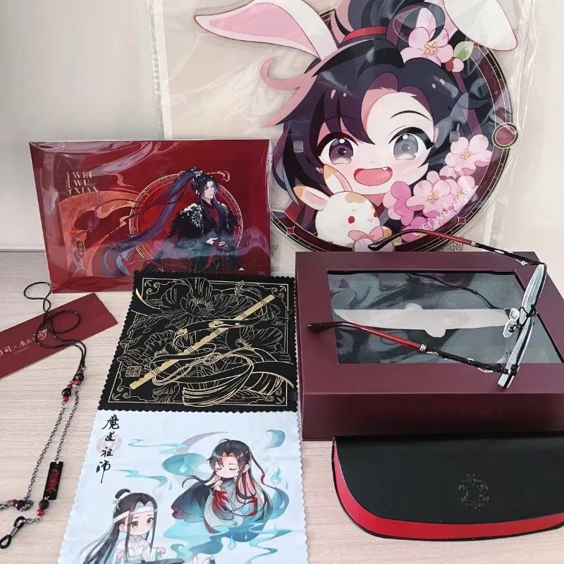【In Stock】Official Anime Grandmaster of Demonic Cultivation Cosplay Wei Wuxian Lan Wangji Mo Dao Zu Shi Glasses Eyeglass Frame
【In Stock】Official Anime Grandmaster of Demonic Cultivation Cosplay Wei Wuxian Lan Wangji Mo Dao Zu Shi Glasses Eyeglass Frame