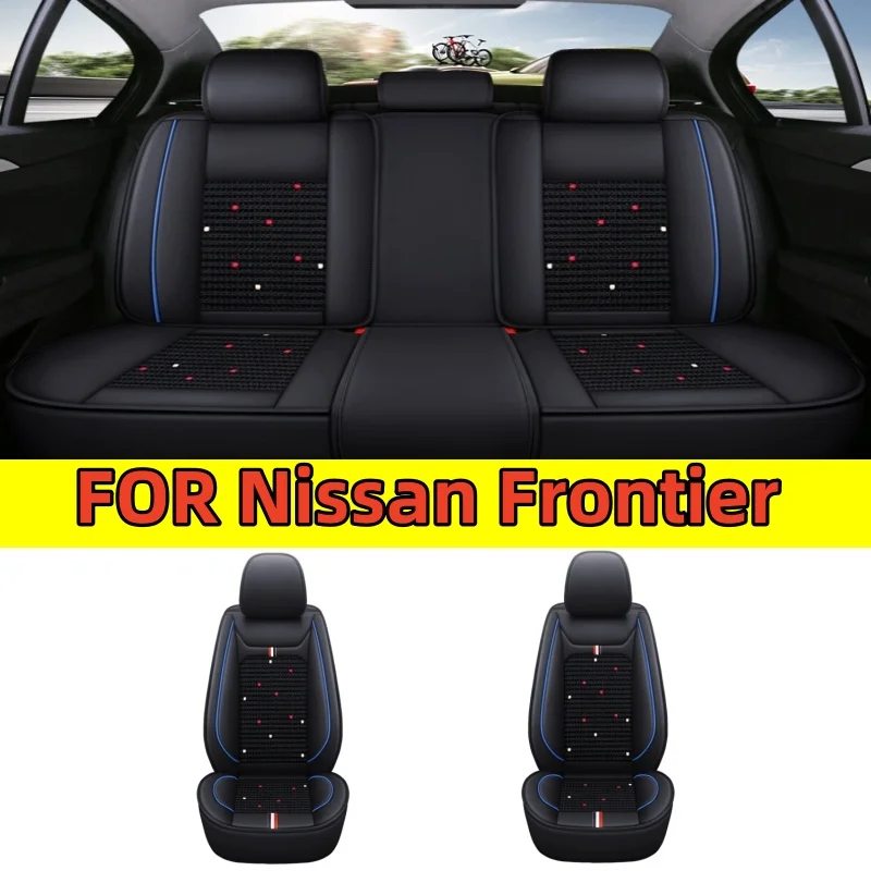 FOR Nissan Frontier car seat cover, fully covered with PU leather ice silk splicing, soft, comfortable and wear-resistant
FOR Nissan Frontier car seat cover, fully covered with PU leather ice silk splicing, soft, comfortable and wear-resistant