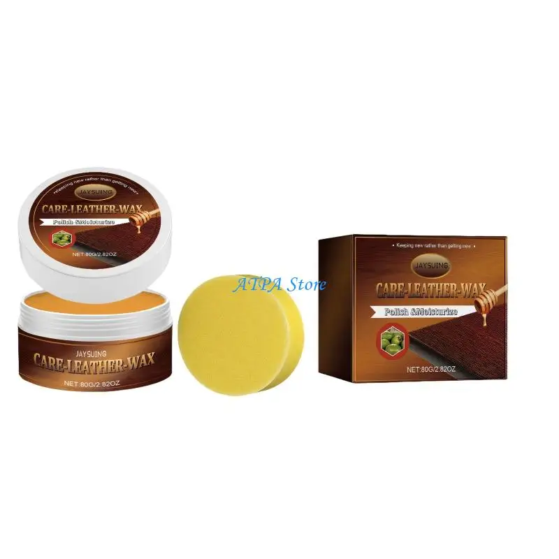 U13C 80g Wax Based Polish for Leather Upholstery Clothing and Household Items
U13C 80g Wax Based Polish for Leather Upholstery Clothing and Household Items
