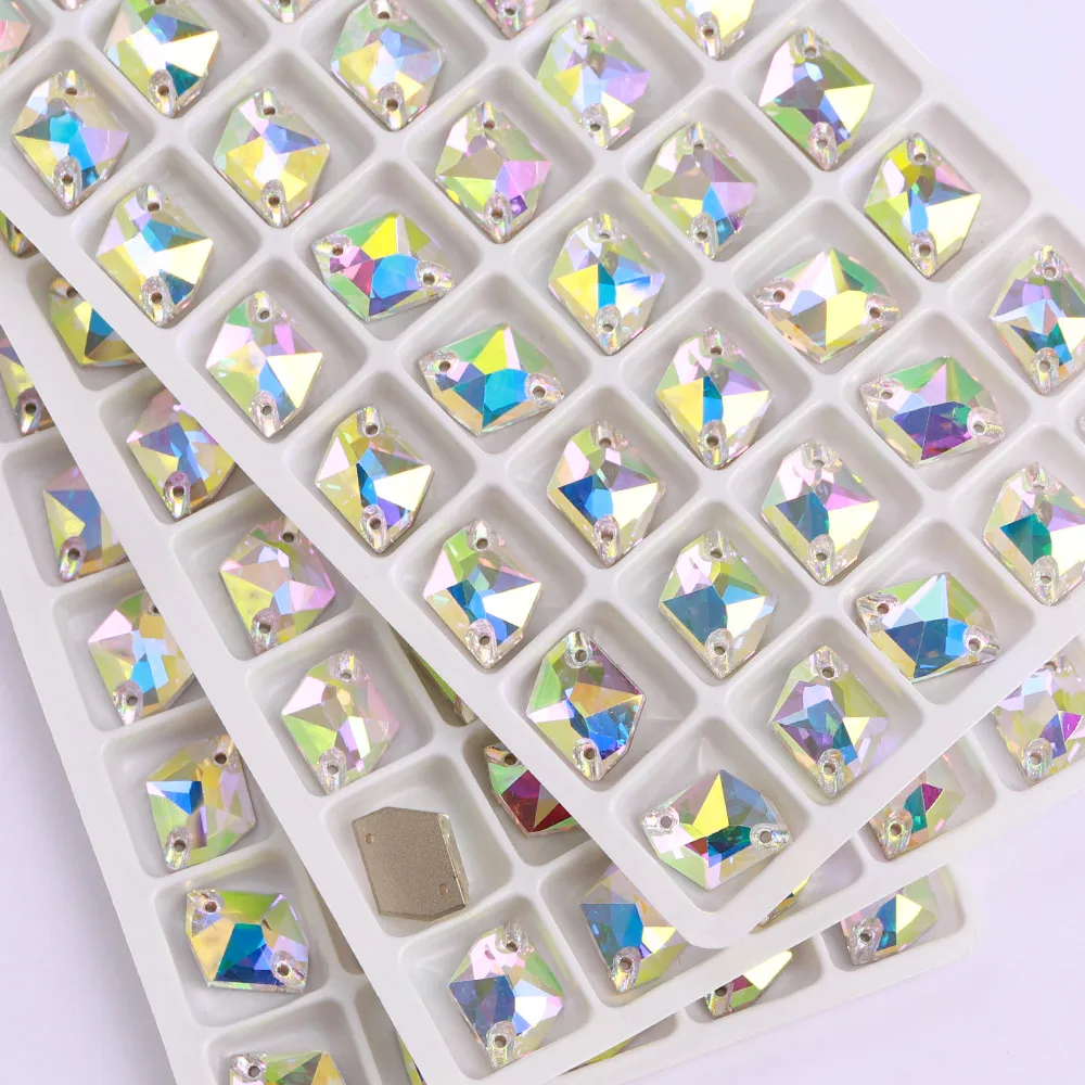 Cosmic Shape High Quality Glass Sew On Stones Polygon Glitter Crystal AB Flat Back Rhinestones for Sewing Clothes Decoration
Cosmic Shape High Quality Glass Sew On Stones Polygon Glitter Crystal AB Flat Back Rhinestones for Sewing Clothes Decoration