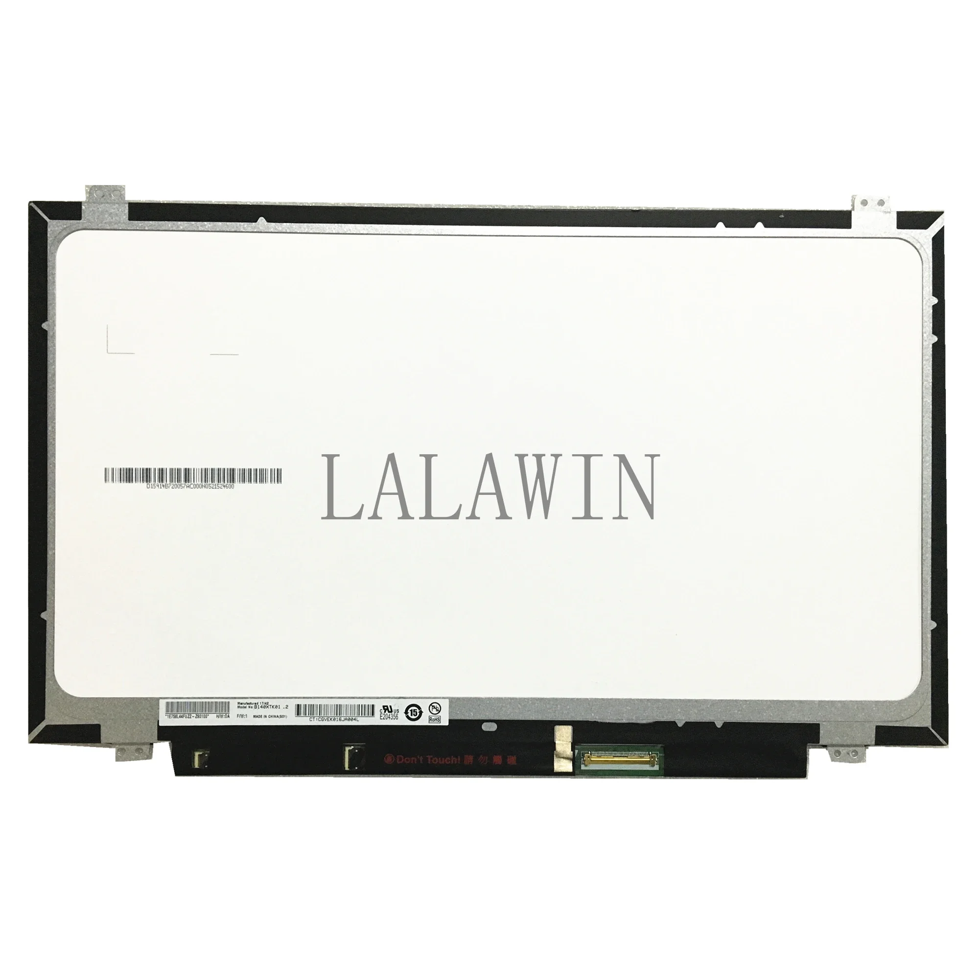 B140XTK01.2 fit B140XTK01.1 B140XTK01.0 14.0" Screen With Touch LCD Display 1366*768 EDP 40 Pins
B140XTK01.2 fit B140XTK01.1 B140XTK01.0 14.0" Screen With Touch LCD Display 1366*768 EDP 40 Pins