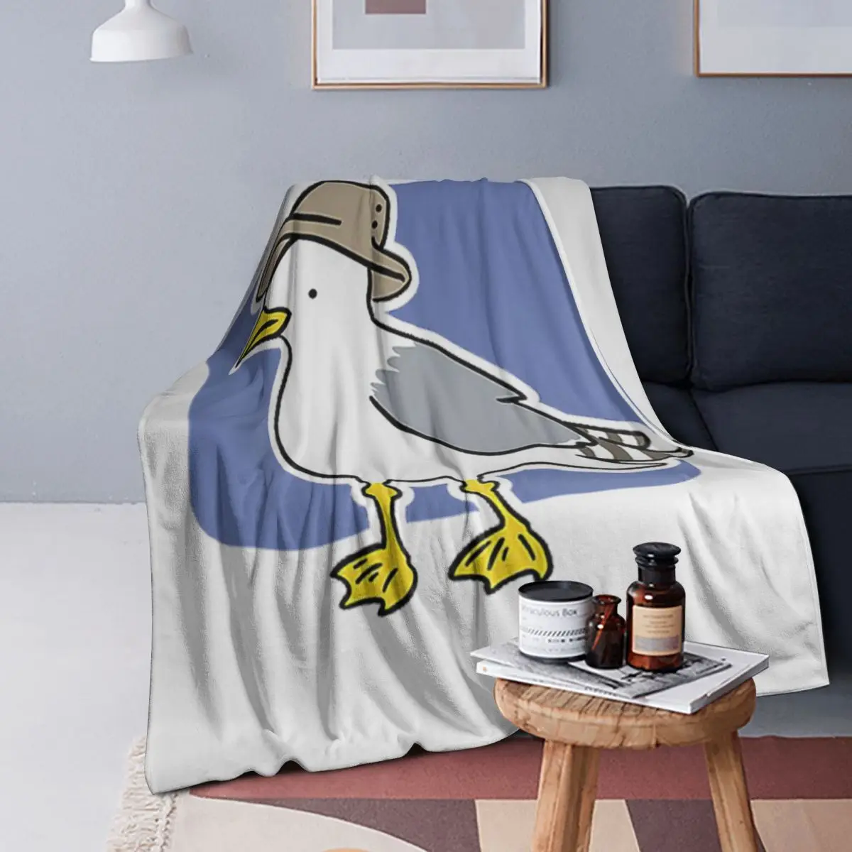 Seagull With Blanket Soft Warm Flannel Throw Blanket Plush for Bed Living room Picnic Travel Home Sofa
Seagull With Blanket Soft Warm Flannel Throw Blanket Plush for Bed Living room Picnic Travel Home Sofa