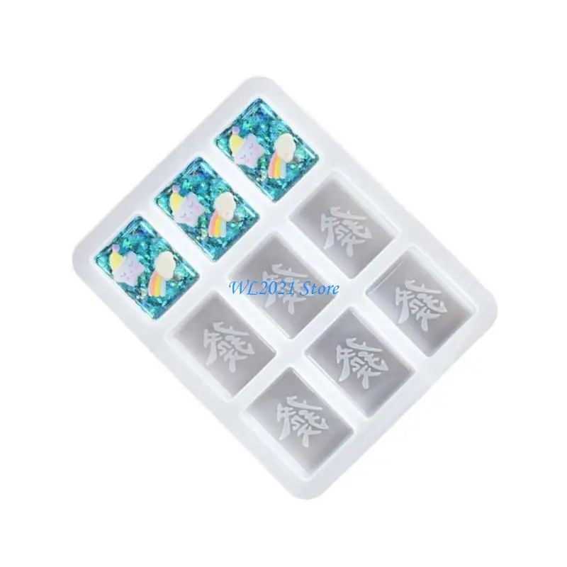 G5GC Beautiful Mahjong Pendants Drop Silicone Mold for Mahjong Pendants Delicate Fortune Mahjong Mold for Decorations
G5GC Beautiful Mahjong Pendants Drop Silicone Mold for Mahjong Pendants Delicate Fortune Mahjong Mold for Decorations