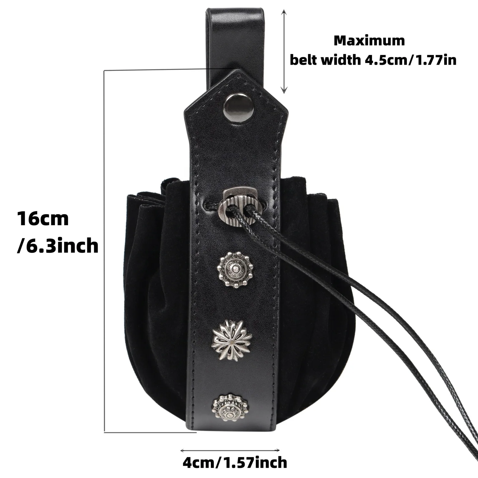 Vintage Waist Bag Belt Pouch Men's Pu Leather Punk Medieval Coin Purse Retro Style Medieval Vintage Portable Coin Purse
Vintage Waist Bag Belt Pouch Men's Pu Leather Punk Medieval Coin Purse Retro Style Medieval Vintage Portable Coin Purse