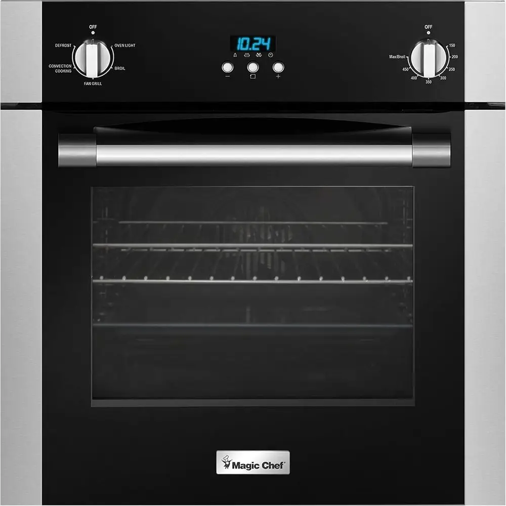 MCSWOE24S Electric 24" 2.2 cu. ft. Single Wall Oven with Convection, Stainless Steel
MCSWOE24S Electric 24" 2.2 cu. ft. Single Wall Oven with Convection, Stainless Steel