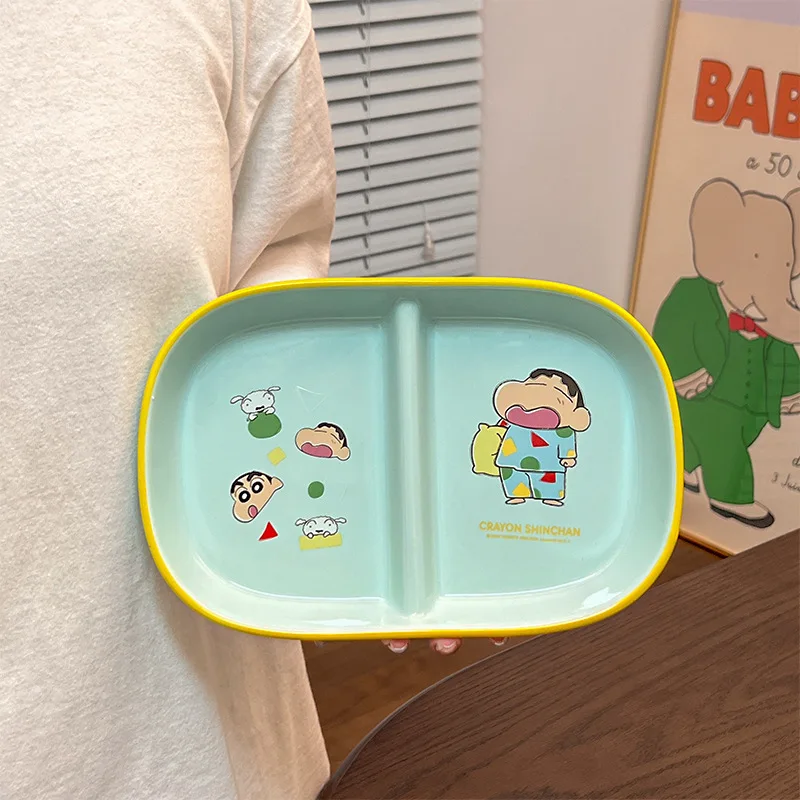Kawaii Crayon Shin-chan детская керамическая миска с 2 отделениями, разделенная обеденная тарелка, пищевой класс, подглазурь, микроволновка
Kawaii Crayon Shin-chan детская керамическая миска с 2 отделениями, разделенная обеденная тарелка, пищевой класс, подглазурь, микроволновка