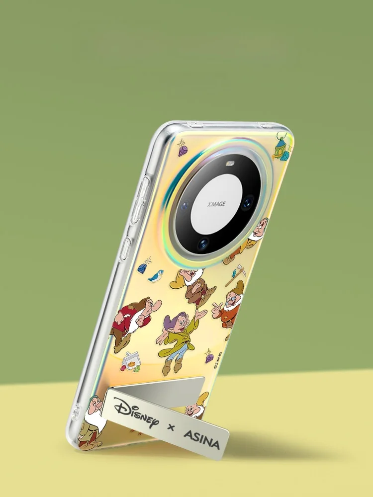 Hidden Princess Phone Case Full Protection Mate60 pro One-Piece Design Seven Dwarfs Pattern Premium Feel