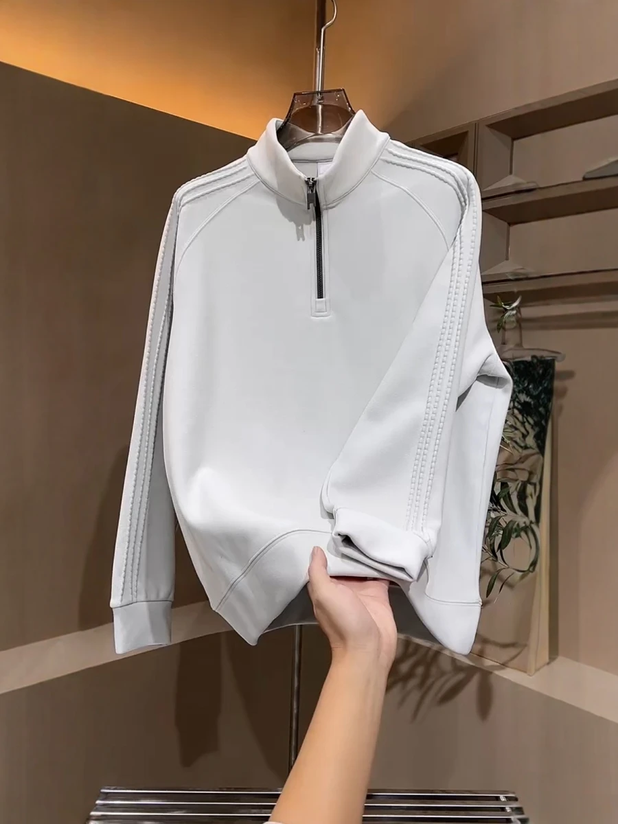 Модная мужская толстовка с воротником-стойкой на молнии, однотонная, теплая, осенне-зимняя новинка ACMEOSTUDO
Модная мужская толстовка с воротником-стойкой на молнии, однотонная, теплая, осенне-зимняя новинка ACMEOSTUDO