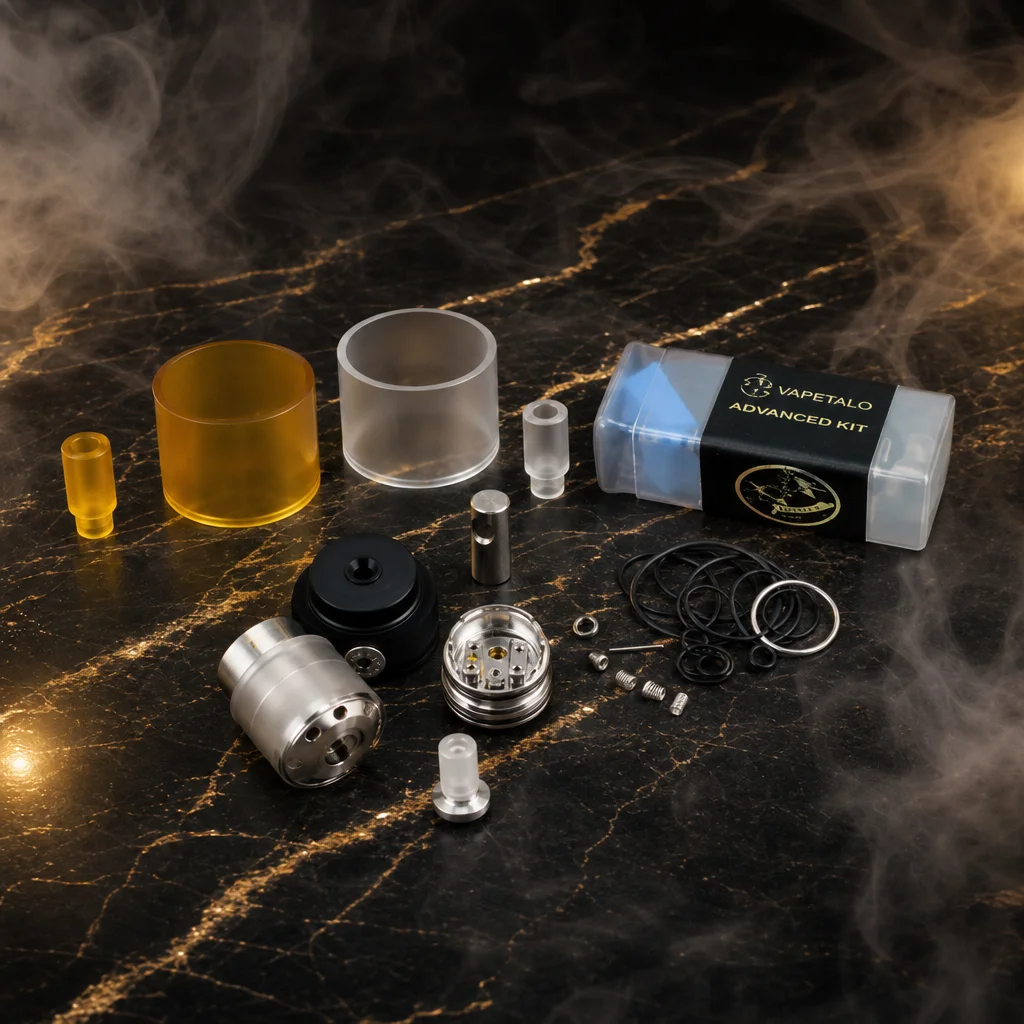 Hurricane 1.4 NG RTA Vape Tank - 24mm Diameter, 3mL Capacity, Includes 4 AirPins for Enhanced Vapor Experience
Hurricane 1.4 NG RTA Vape Tank - 24mm Diameter, 3mL Capacity, Includes 4 AirPins for Enhanced Vapor Experience
