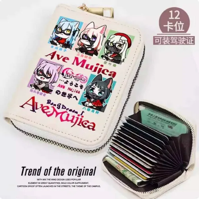 Anime Bang Dream Ave Mujica Fashion Wallet PU Purse Card Coin Zipper Cash Holder Bag Cosplay Gift B1619 Anime
Anime Bang Dream Ave Mujica Fashion Wallet PU Purse Card Coin Zipper Cash Holder Bag Cosplay Gift B1619 Anime