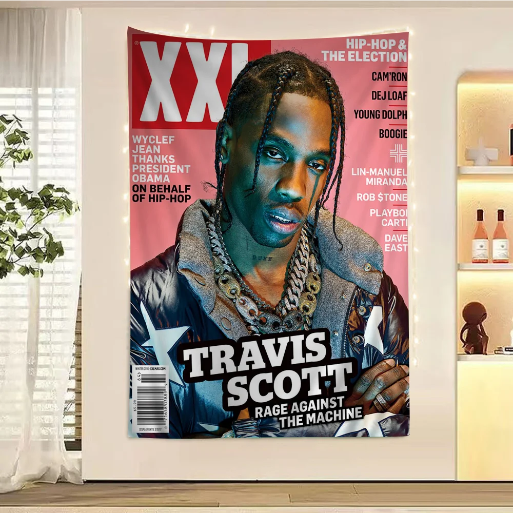 T-TRAVIS S-SCOTT Rapper Anime Tapestry Hanging Tarot Hippie Wall Rugs Dorm Home Decor
T-TRAVIS S-SCOTT Rapper Anime Tapestry Hanging Tarot Hippie Wall Rugs Dorm Home Decor