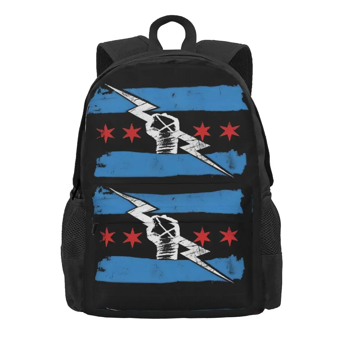 CM Punk WWE Backpacks Boys Girls Bookbag Students School Bags Cartoon Kids Rucksack Travel Rucksack Shoulder Bag Large Capacity
CM Punk WWE Backpacks Boys Girls Bookbag Students School Bags Cartoon Kids Rucksack Travel Rucksack Shoulder Bag Large Capacity