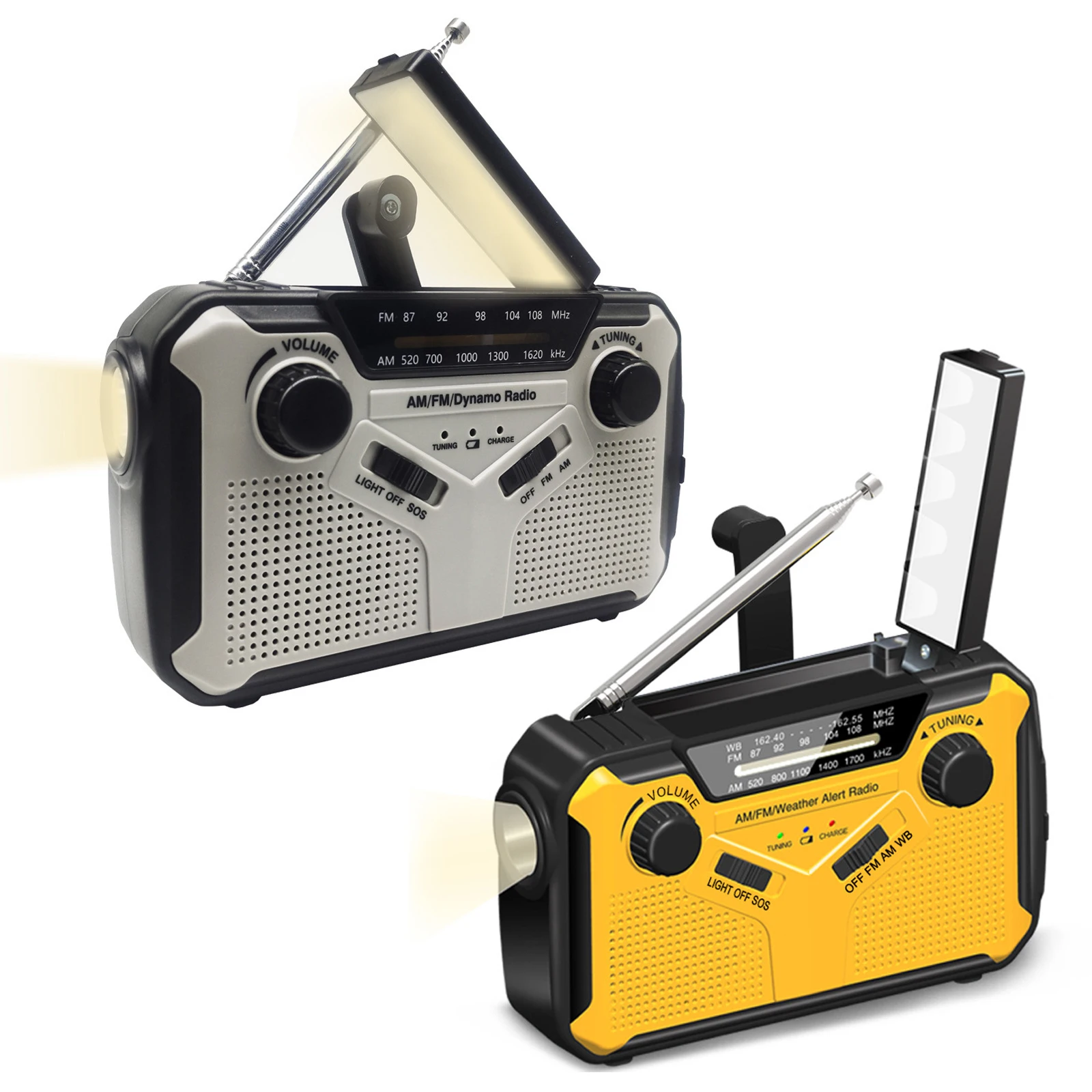 3000mAh Emergency Radio AM FM Portable Multifunctional Radios Solor Hand Crank USB Rechargeable Torch LED Flashlight Lamp
3000mAh Emergency Radio AM FM Portable Multifunctional Radios Solor Hand Crank USB Rechargeable Torch LED Flashlight Lamp