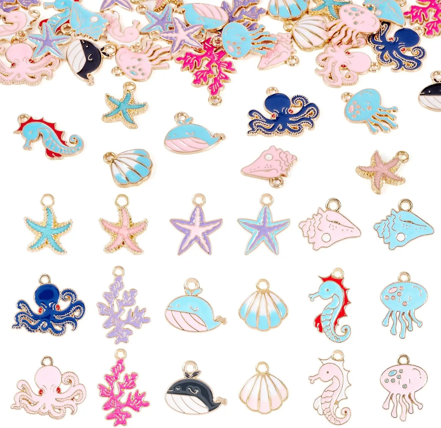 Enamel Charms for Jewelry Making Cute Alloy Enamel Pendants Small Enamel Dangle Charms for Bracelets Necklace Earrings Keychains
Enamel Charms for Jewelry Making Cute Alloy Enamel Pendants Small Enamel Dangle Charms for Bracelets Necklace Earrings Keychains
