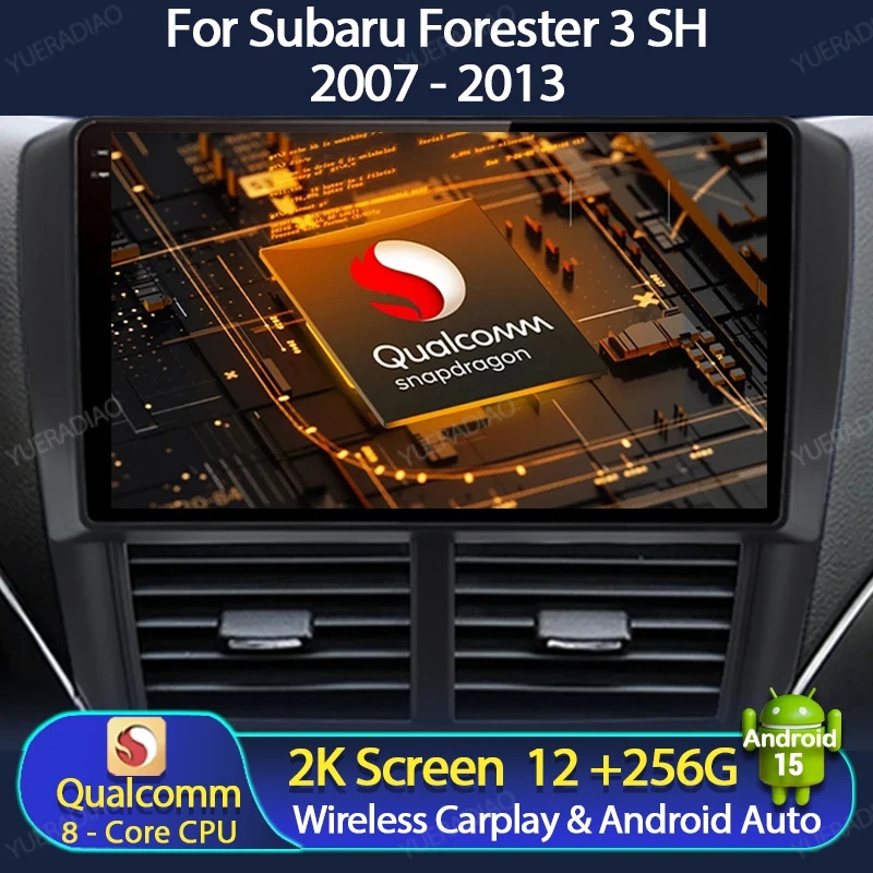 Автомобильное радио Android 15 для Subaru Forester 3 SH 2007-2013 для Subaru Impreza GH GE 2007-2011 Мультимедийный плеер 4G WIFI NAVI BT
Автомобильное радио Android 15 для Subaru Forester 3 SH 2007-2013 для Subaru Impreza GH GE 2007-2011 Мультимедийный плеер 4G WIFI NAVI BT