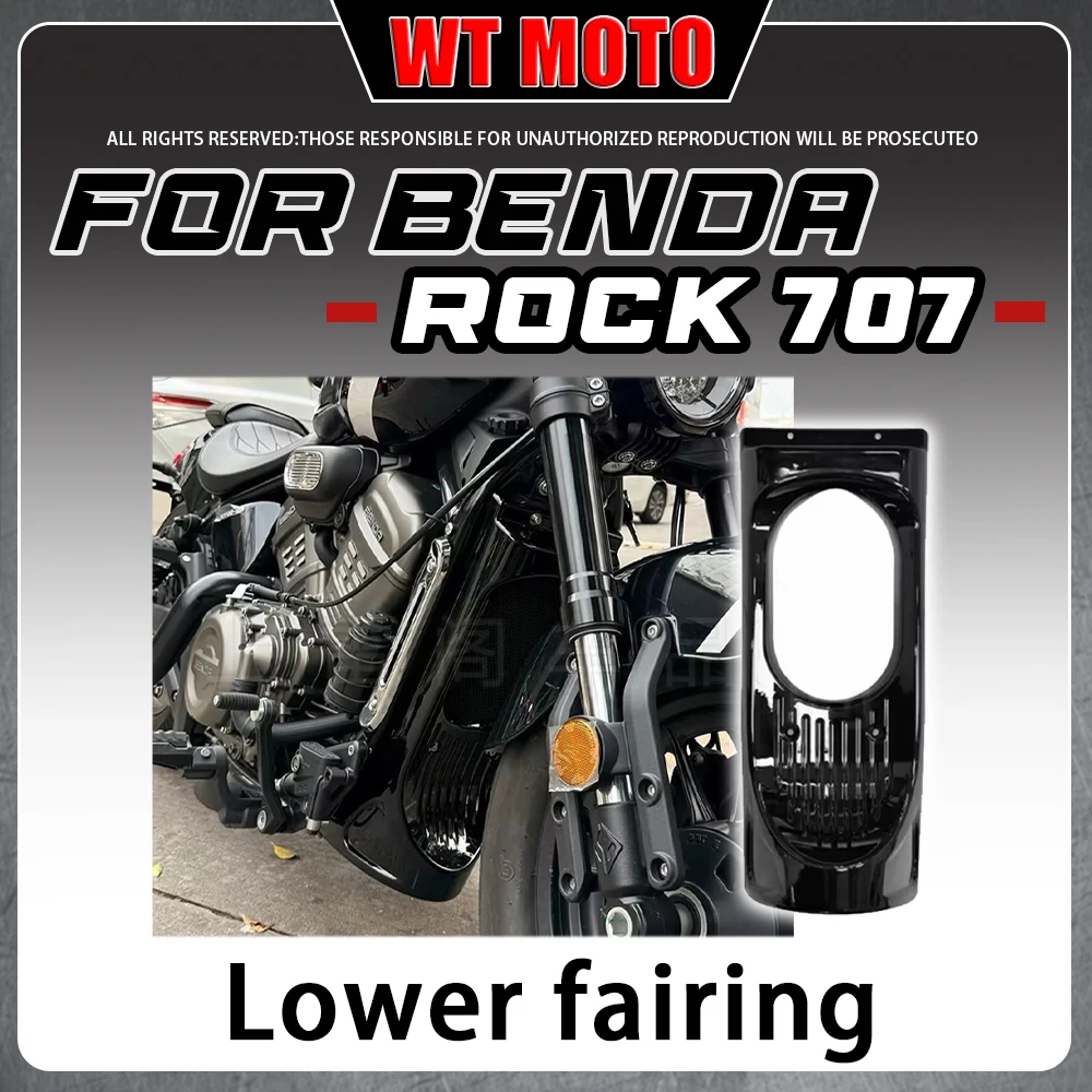 For BENDA ROCK707 707Ultra 707Pro ChinchiIIa Napoleon bob 500 ABS Lower Fairing Chassis Guard Protection Plate Non-destructive
For BENDA ROCK707 707Ultra 707Pro ChinchiIIa Napoleon bob 500 ABS Lower Fairing Chassis Guard Protection Plate Non-destructive