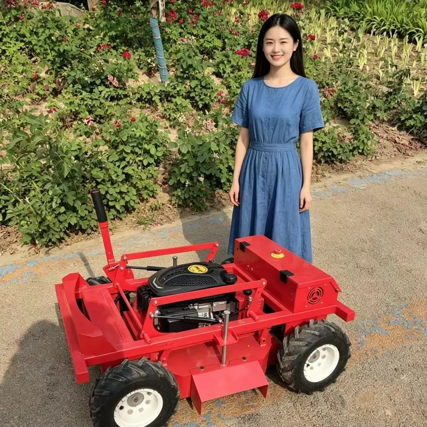 ZNW-600 600mm Cutting Width Remote Controlled Lawn Mower Lightweight Compact Structure Easy Transport By Truck And Van All Terra
ZNW-600 600mm Cutting Width Remote Controlled Lawn Mower Lightweight Compact Structure Easy Transport By Truck And Van All Terra