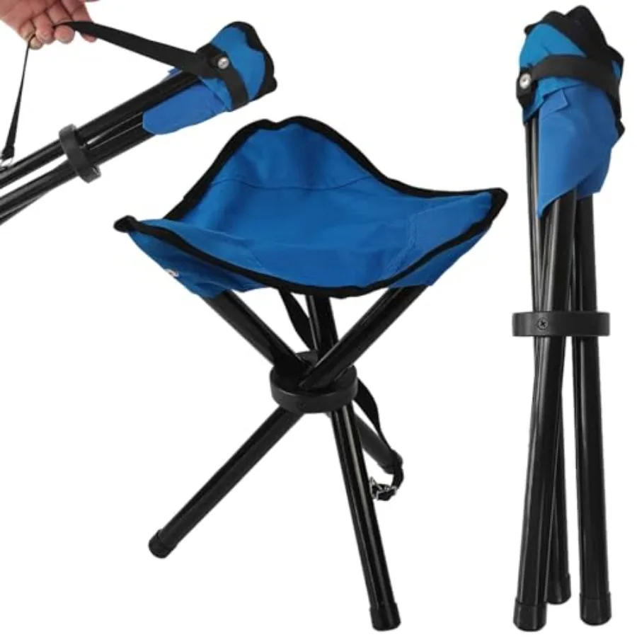 Travel Folding Camping Stool, Use Height 14" and Max Weight 210 lbs Outdoor Portable Party Chair Fishing Chair Seat for Camping
Travel Folding Camping Stool, Use Height 14" and Max Weight 210 lbs Outdoor Portable Party Chair Fishing Chair Seat for Camping