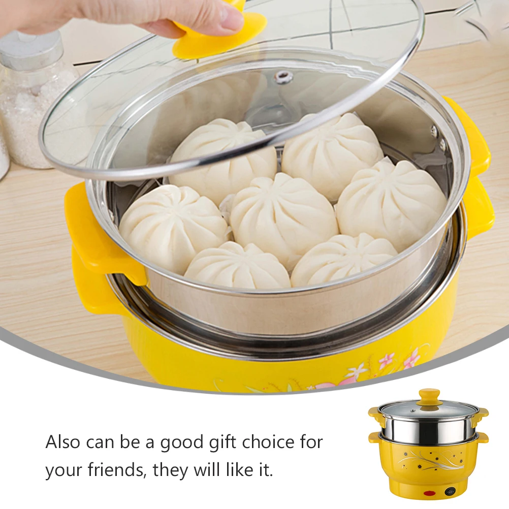 Stainless Steel Steaming Electric Cooker Multifunctional Pot Double Layers Stockpot Boiler Kier Practical Easy Operate
Stainless Steel Steaming Electric Cooker Multifunctional Pot Double Layers Stockpot Boiler Kier Practical Easy Operate