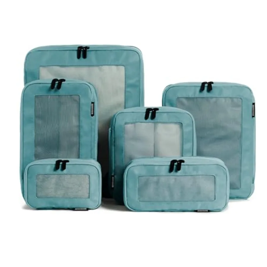 Compression Packing Cubes for Travel - Luggage Organizer Bags - Double Zipper Packing Cubes for Suitcases
Compression Packing Cubes for Travel - Luggage Organizer Bags - Double Zipper Packing Cubes for Suitcases
